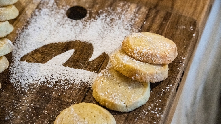 Freshly-made afternoon teas