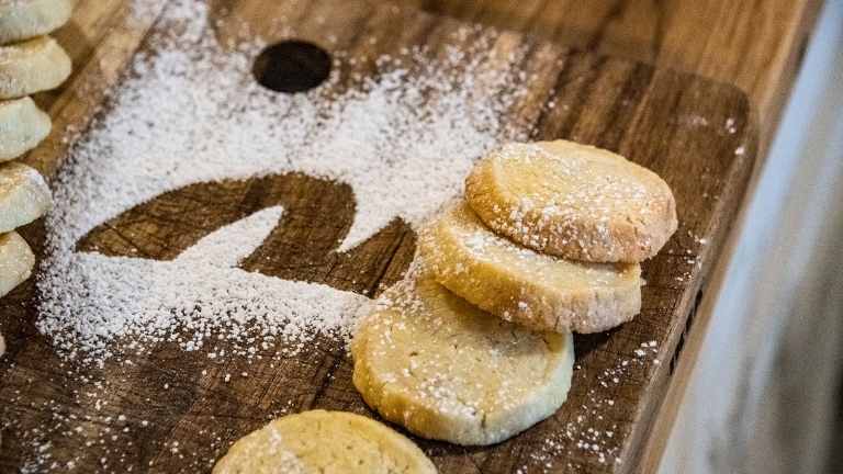 Afternoon tea & biscuits awaits