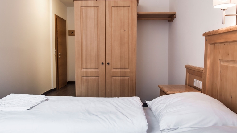 An Austrian twin room