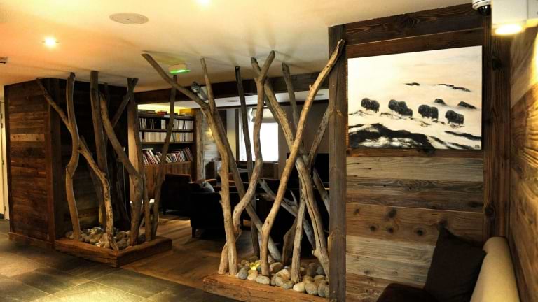 The small library room