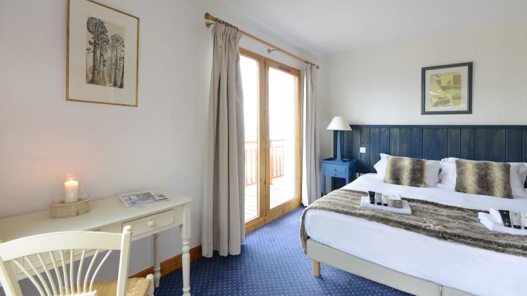 Warm and comfortable bedrooms