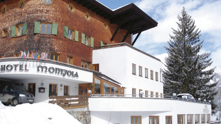 The striking exterior