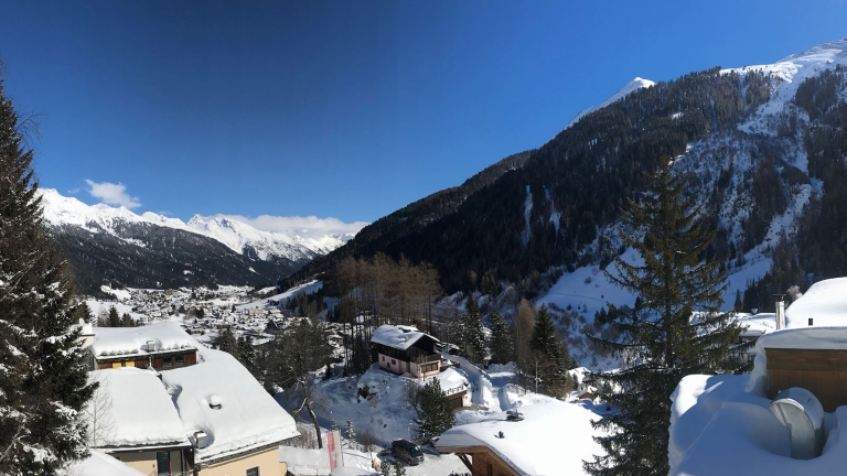 Wonderful views down the valley