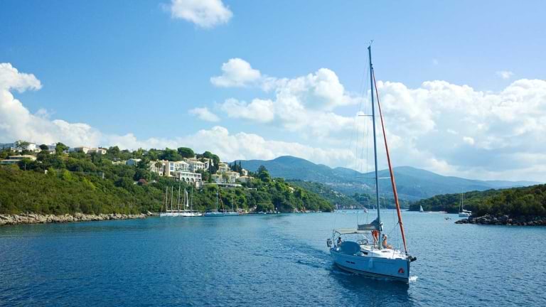 Sailing in the Northern Ionian