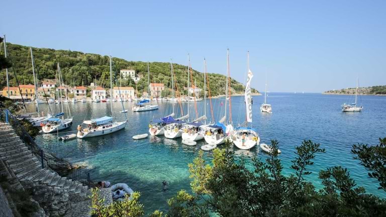 Kioni in the South Ionian