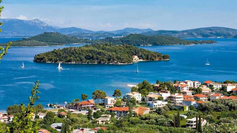 Nidri in the South Ionian