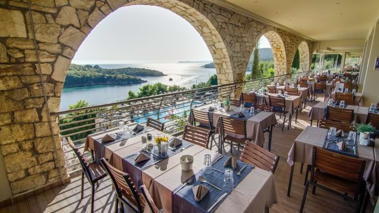 view from the restaurant