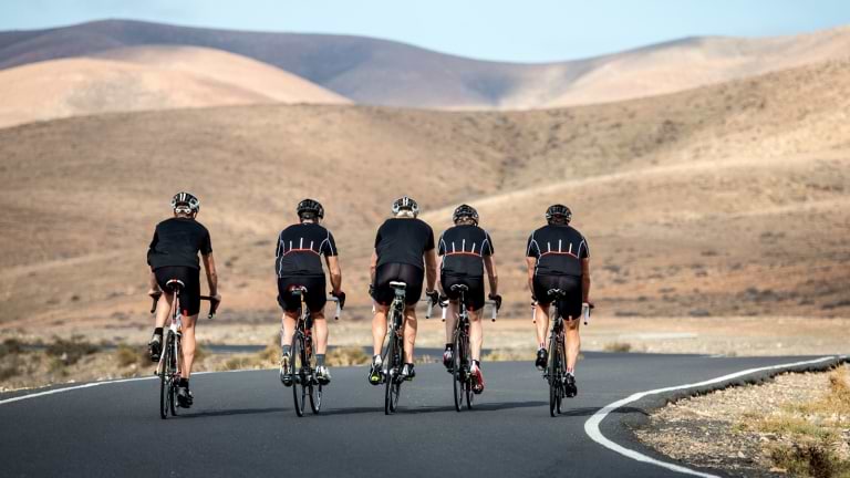 road cycling at La Pared