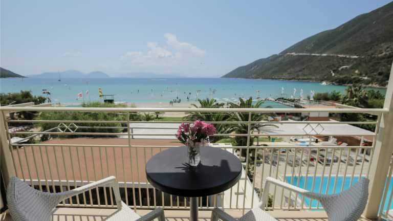 Sea view room at Cosmos Beach Club