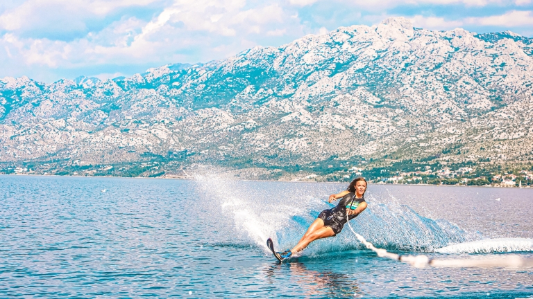 Mono ski at Alana Beach Club