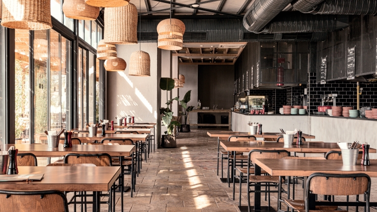 Restaurant seating at Neilson | Cook's Club Adakoy