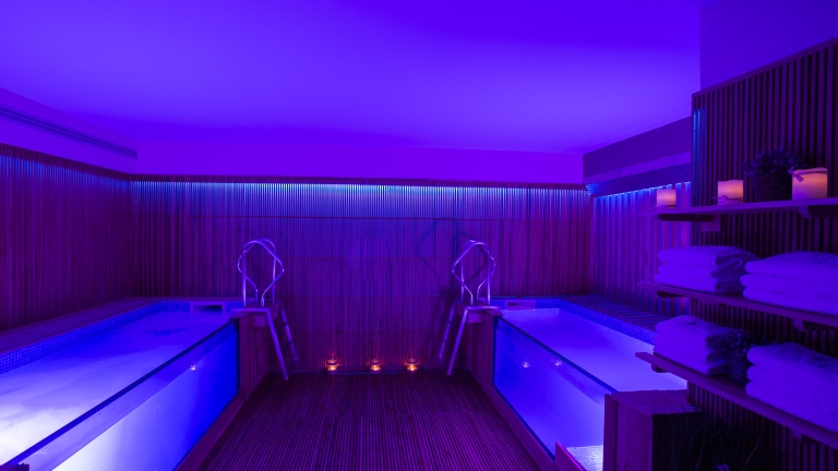 Hydro spa at Buca Beach Club