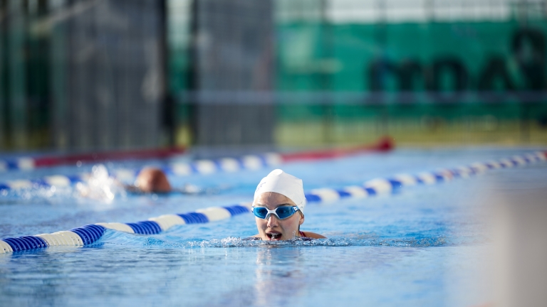 25m lane swimming pool at Levante Beach Club
