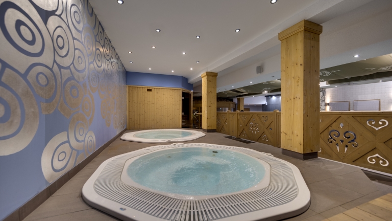 Wellness area at Hotel & Spa Le Savoie