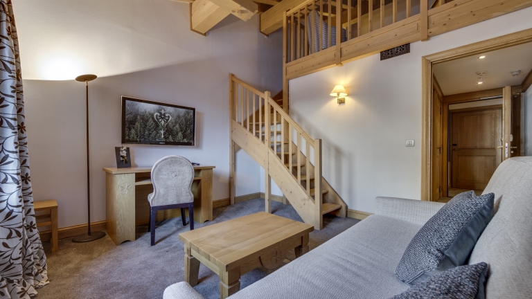 View of mezzanine level at Hotel & Spa Le Savoie