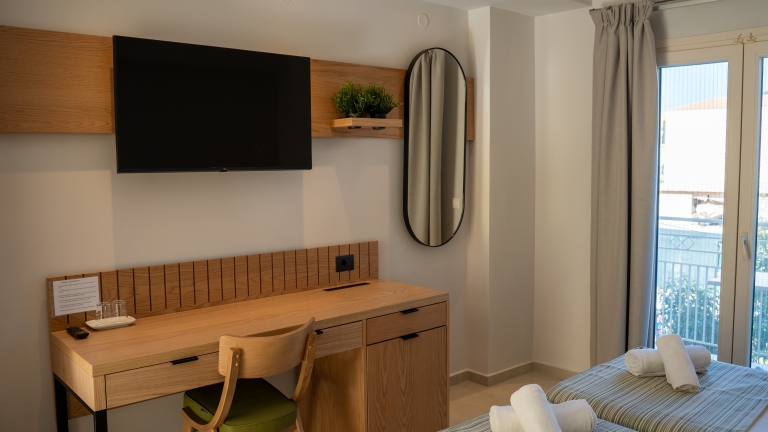 Twin or double room at Cosmos Beach Club