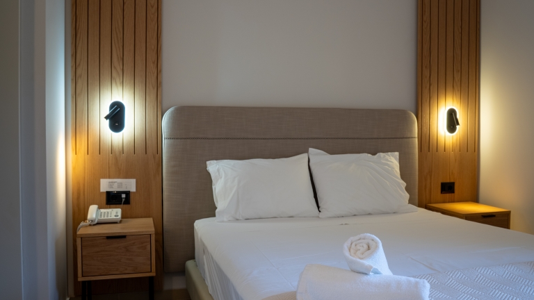 Double room at Cosmos Beach Club