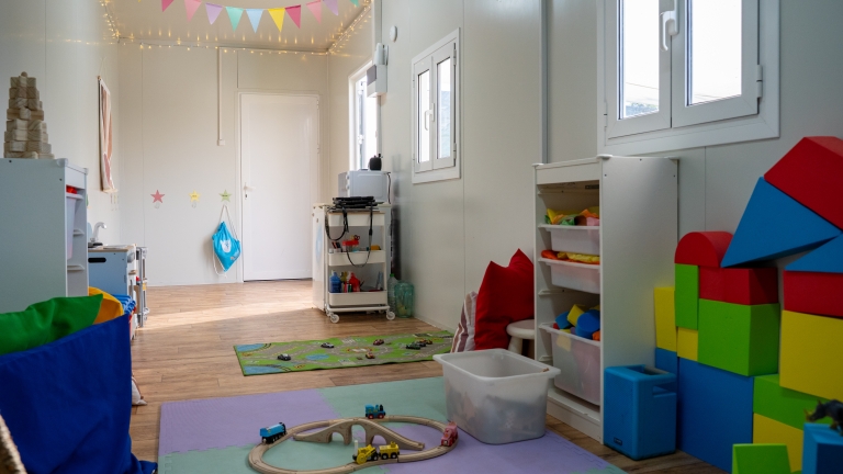 Kids' club at Cosmos Beach Club