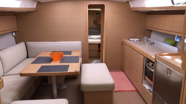 Onboard the Dufour 460
