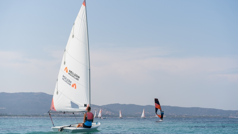Sailing area at Baia dei Mori Beach Club