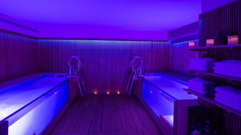 Hydro spa at Buca Beach Club