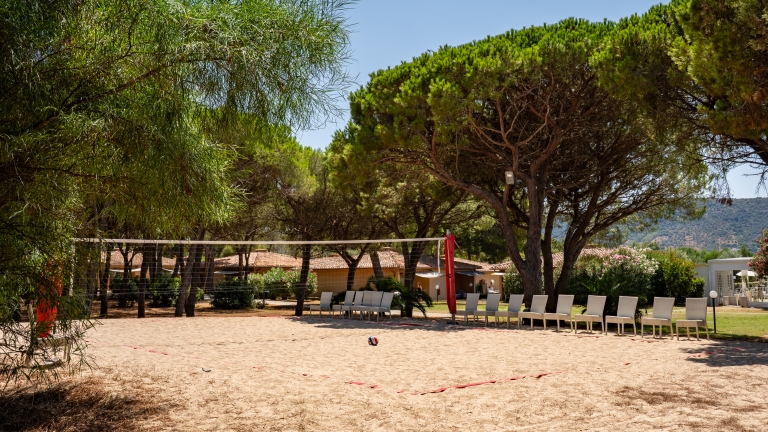 Volleyball court
