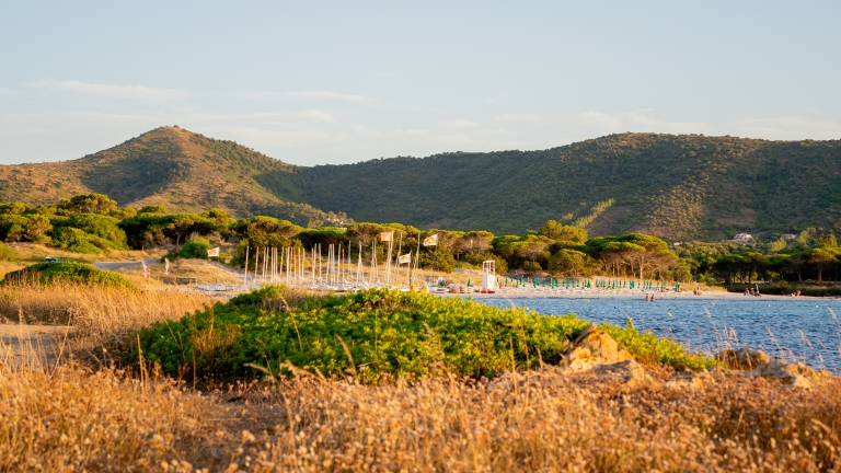 Sardinia beach and landscape