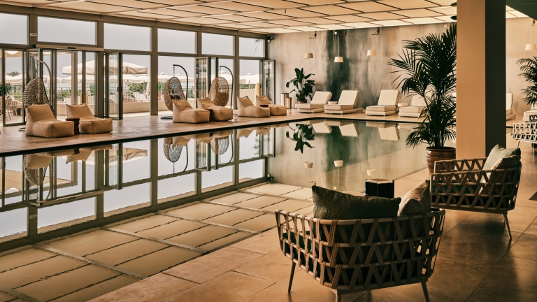 Indoor pool at Neilson | Mangia's Torre del Barone