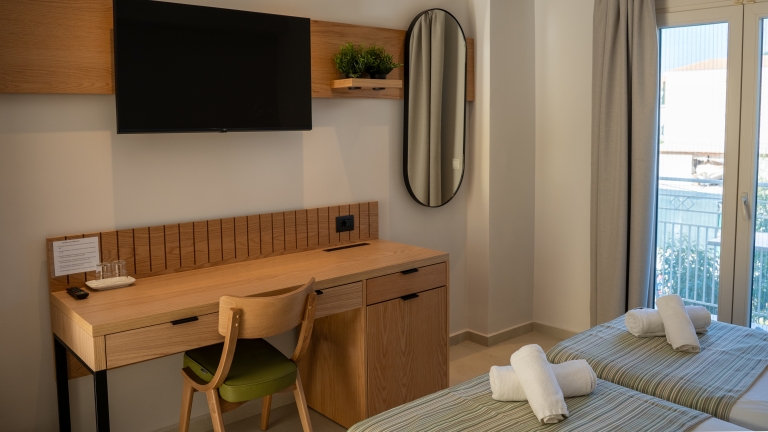 Twin or double room at Cosmos Beach Club