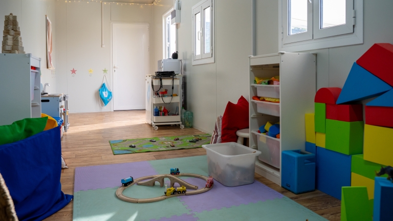 Kids' club at Cosmos Beach Club