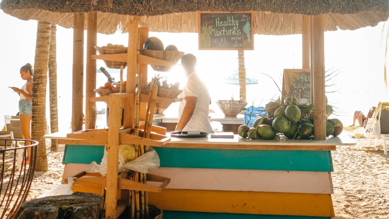 Juice bar at Neilson | The Ravenala Attitude
