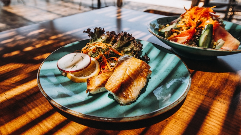 Freshly prepared food made to order from Cantina Restaurant at Neilson | Cook's Club Adakoy