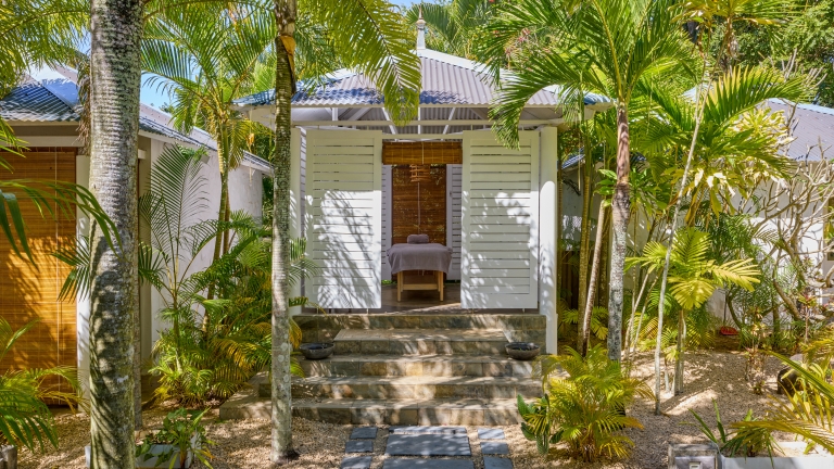 Spa POZ Garden treatment room at Neilson | The Ravenala Attitude