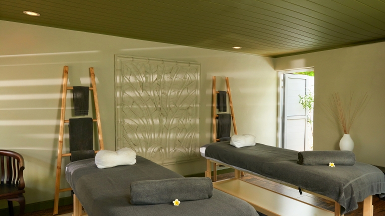 Spa POZ couples treatment room at Neilson | The Ravenala Attitude