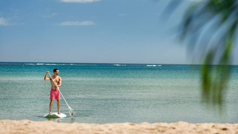 Paddle boarding at Neilson | The Ravenala Attitude