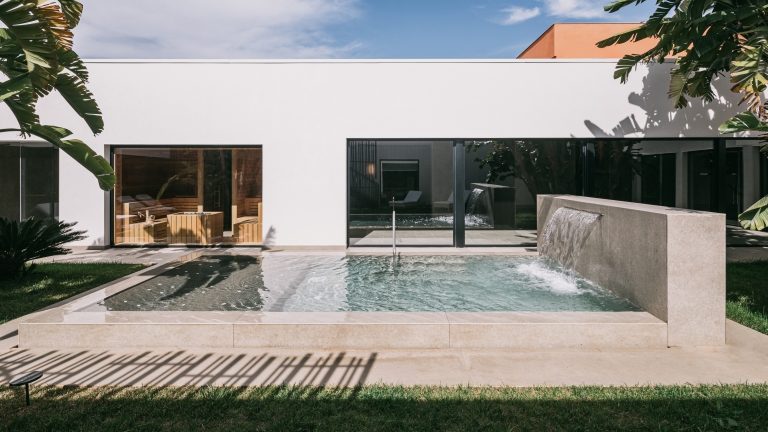 Spa and outdoor pool at Neilson | Mangia's Torre del Barone