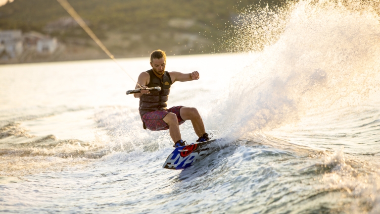 Wakeboarding at Alana Beach Club