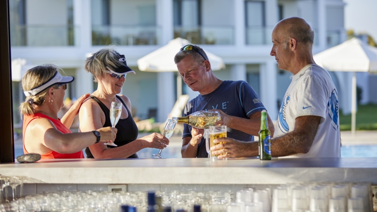 Levante Beach Club pool bar