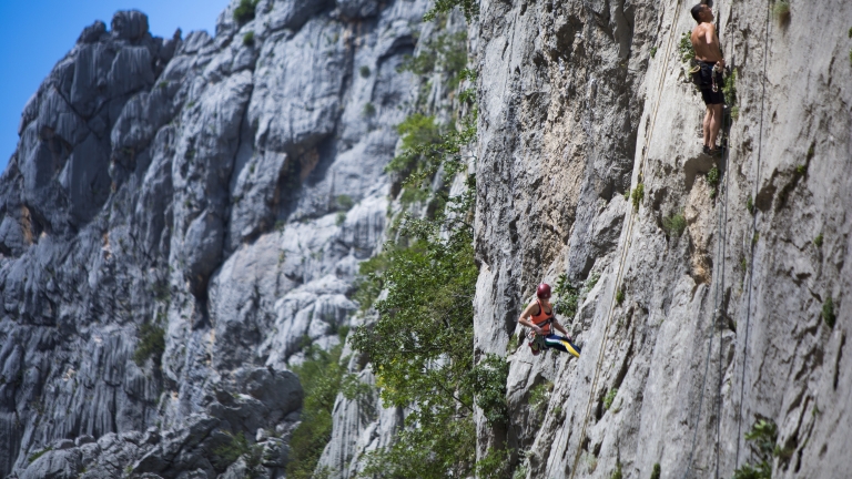 Paklenica National Park climbing near Alana Beach Club