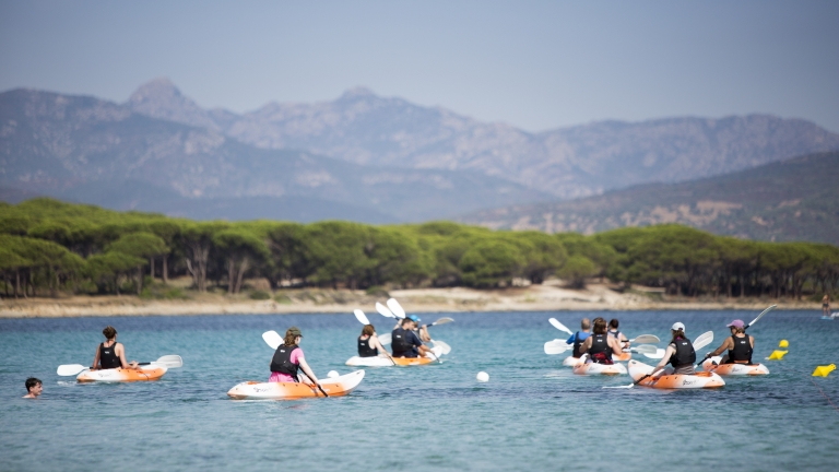 Kayaking in Sardinia