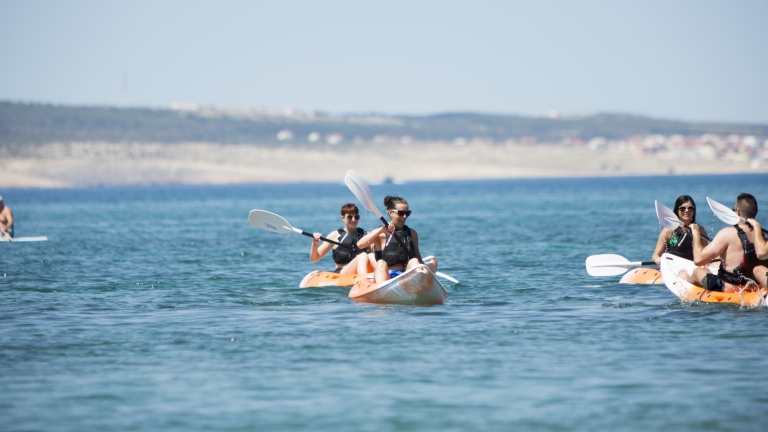 Kayaking at Alana Beach Club