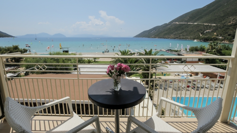 Sea view room at Cosmos Beach Club