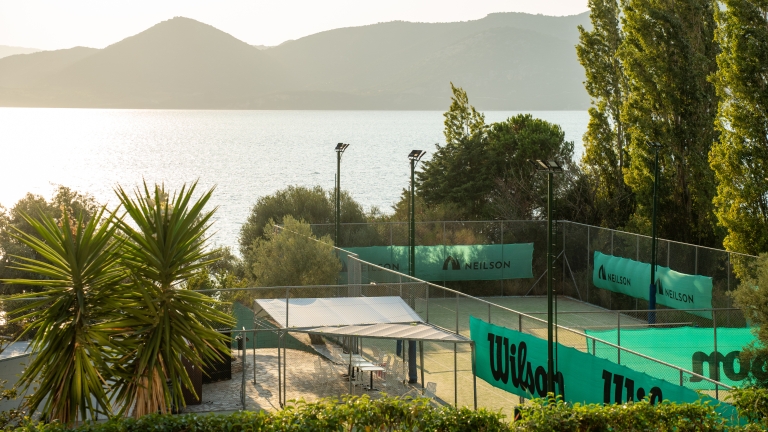 tennis courts