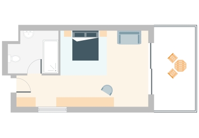 DOUBLE OR TWIN ROOM