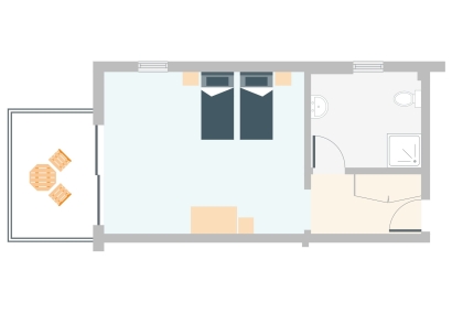 DOUBLE OR TWIN ROOM WITH SEA VIEW