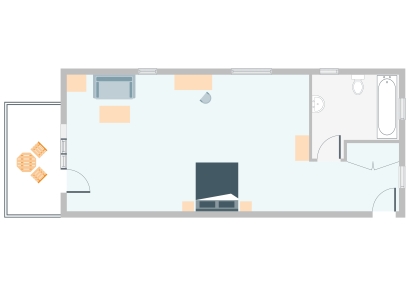 PREMIUM DOUBLE OR TWIN ROOM WITH SEA VIEW