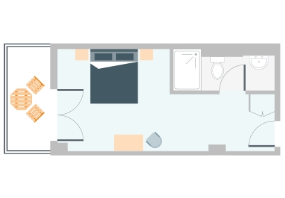 Double or twin room