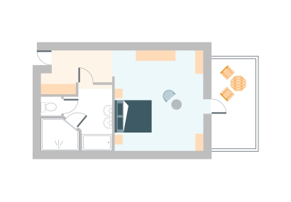 Executive Seafront Adult Suite