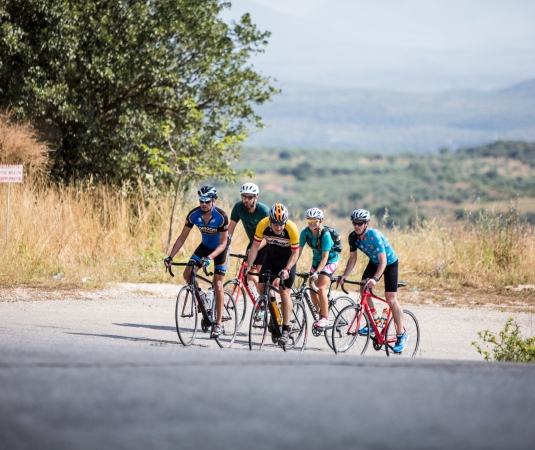 Cycle routes at Messini Beach Club.