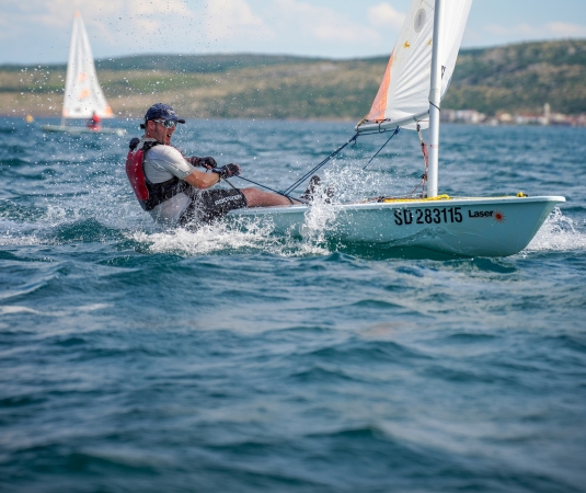 Dinghy sailing